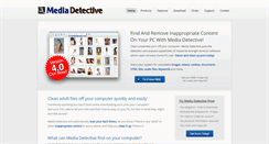 Desktop Screenshot of mediadetective.com